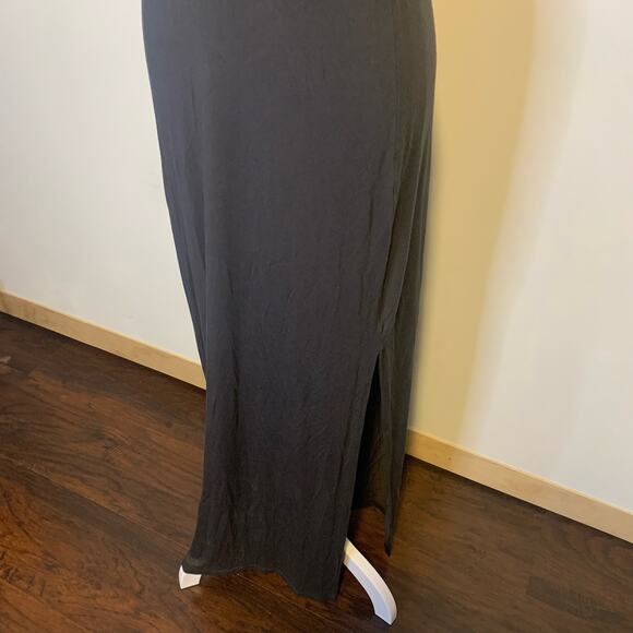 Athleta dark gray sleeveless high neck maxi dress size XXS - Picture 4 of 13